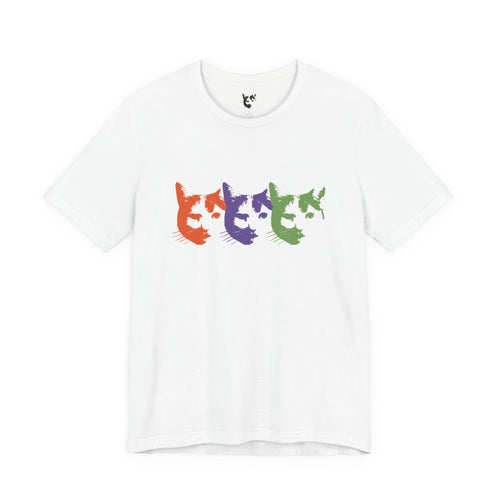 Triple Kitty Tee