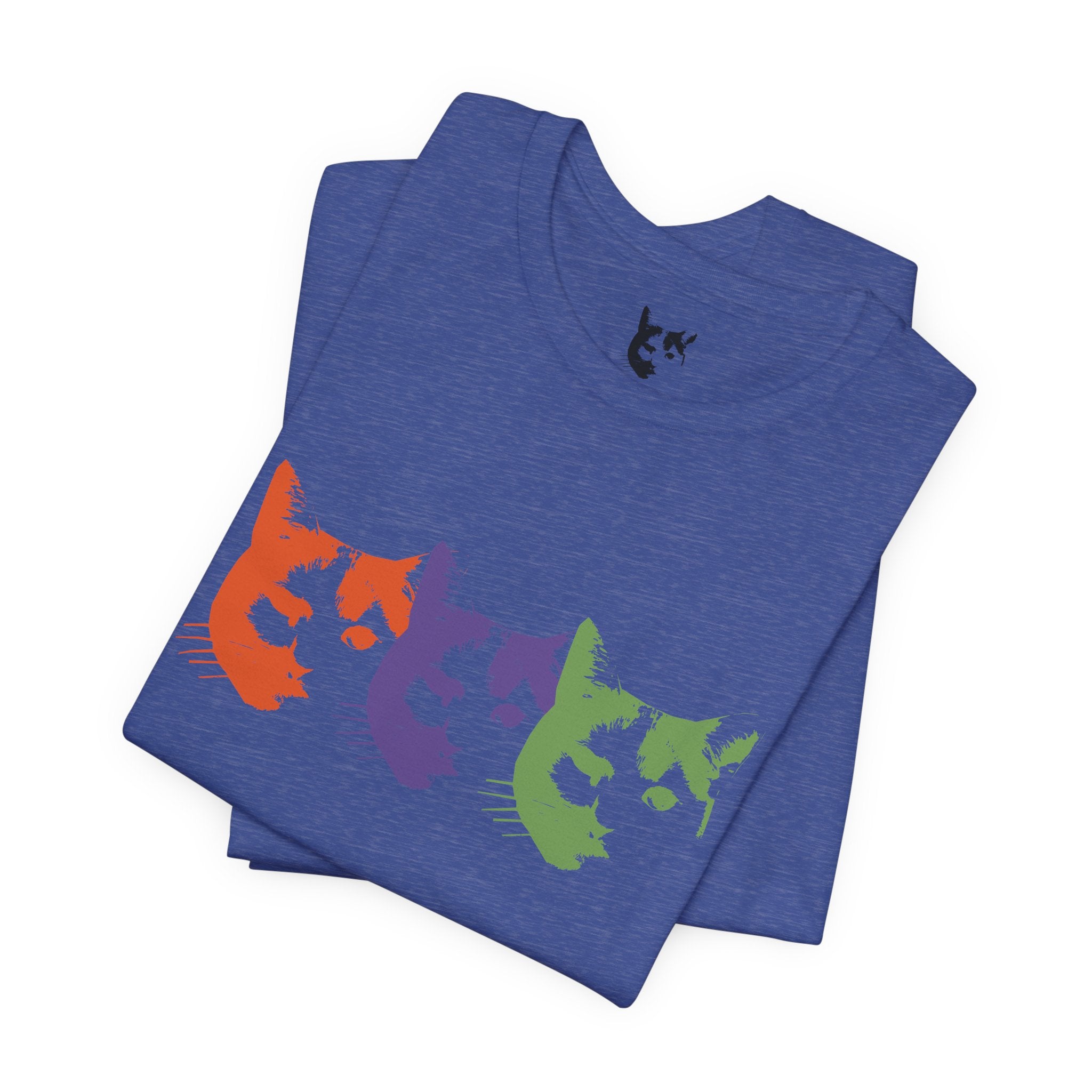 Triple Kitty Tee