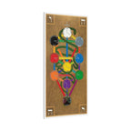 Hermetic Qabala Tree of Life on Matte Canvas - 3 sizes