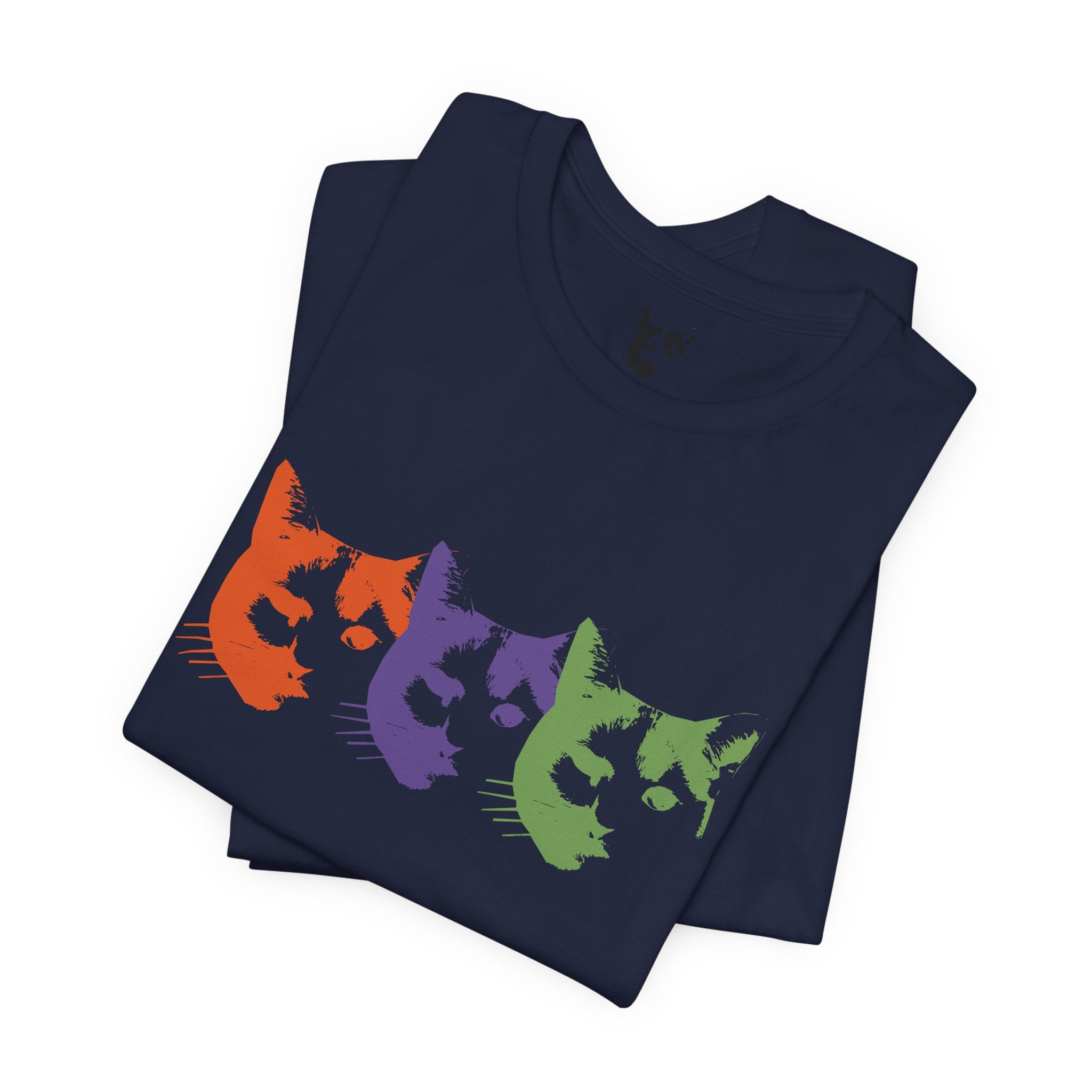 Triple Kitty Tee