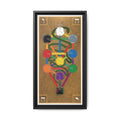 Hermetic Qabala Tree of Life on Canvas - Framed