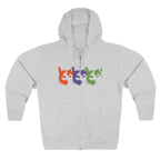 Triple Kitty Unisex Zip Hoodie