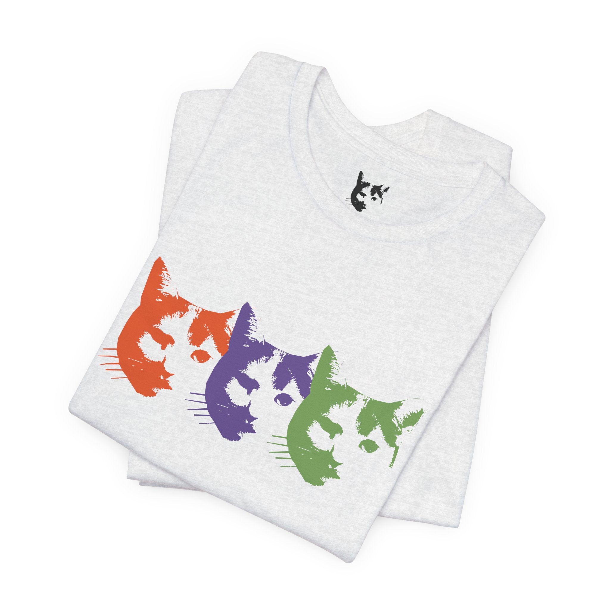 Triple Kitty Tee