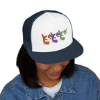 Triple Kitty 5 Panel Cap (Embroidery)