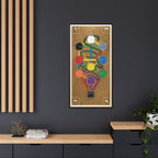 Hermetic Qabala Tree of Life on Canvas - Framed
