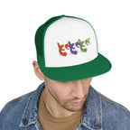 Triple Kitty 5 Panel Cap (Embroidery)