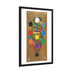 Hermetic Qabala Tree of Life Framed Poster - 24" x 36"