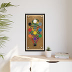 Hermetic Qabala Tree of Life on Canvas - Framed