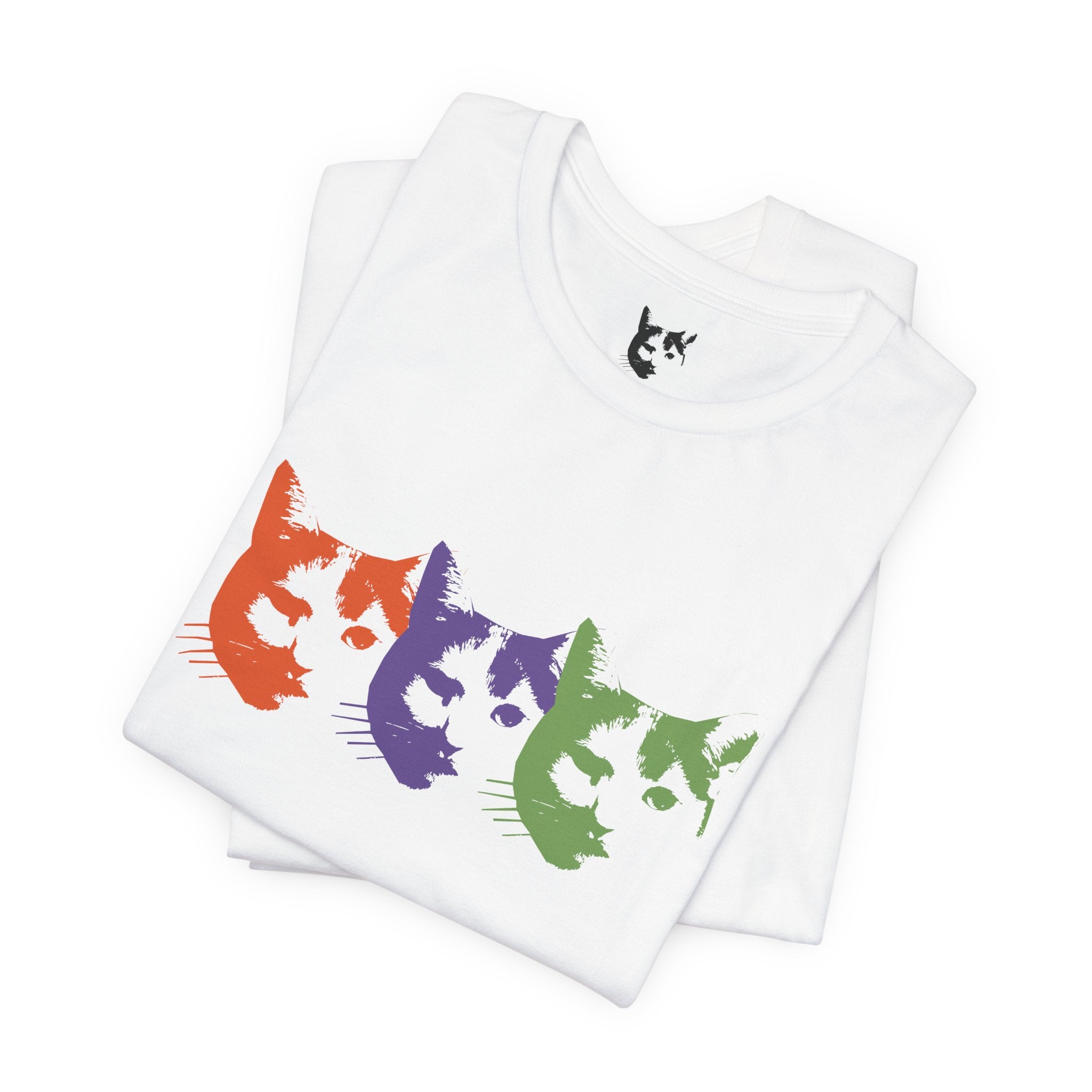 Triple Kitty Tee