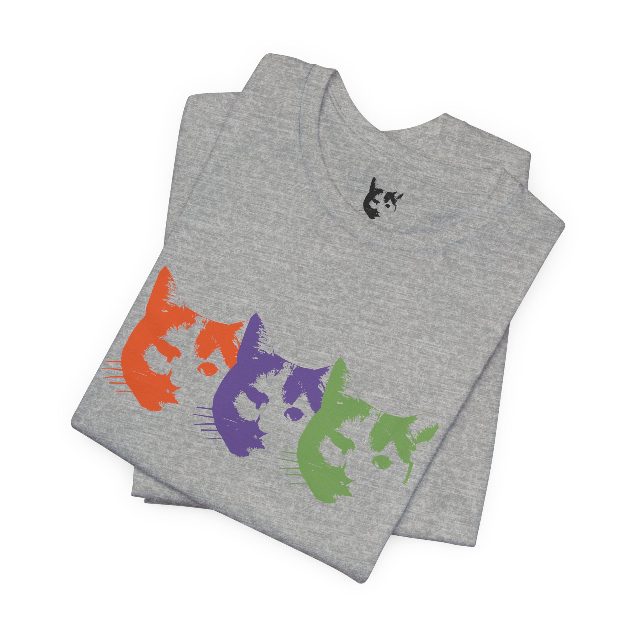 Triple Kitty Tee