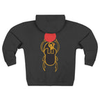 Kephera Unisex Zip Hoodie