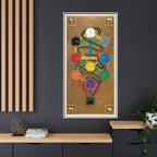 Hermetic Qabala Tree of Life on Canvas - Framed