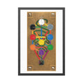 Hermetic Qabala Tree of Life Framed Poster - 24" x 36"