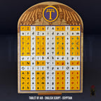 Enochian Tablets - Complete Set