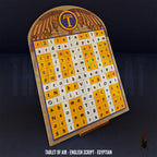 Enochian Tablets - Complete Set